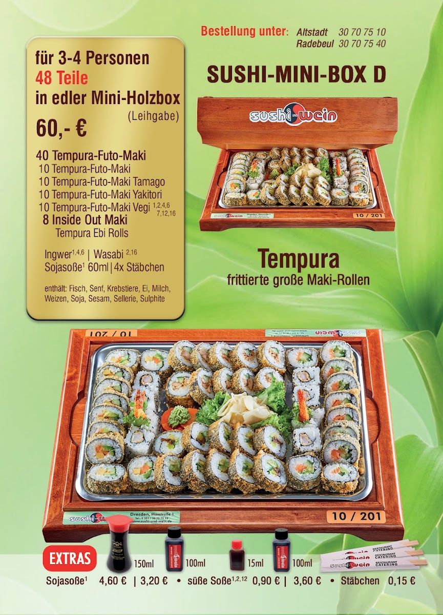 Menu Sushi & Wein Dresden-Altstadt-7