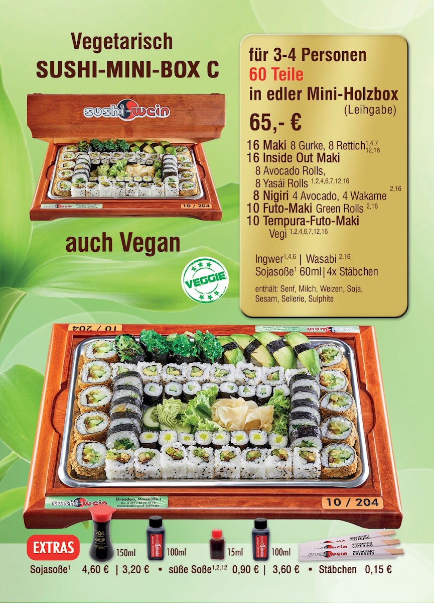 Menu Sushi & Wein Dresden-Altstadt-8